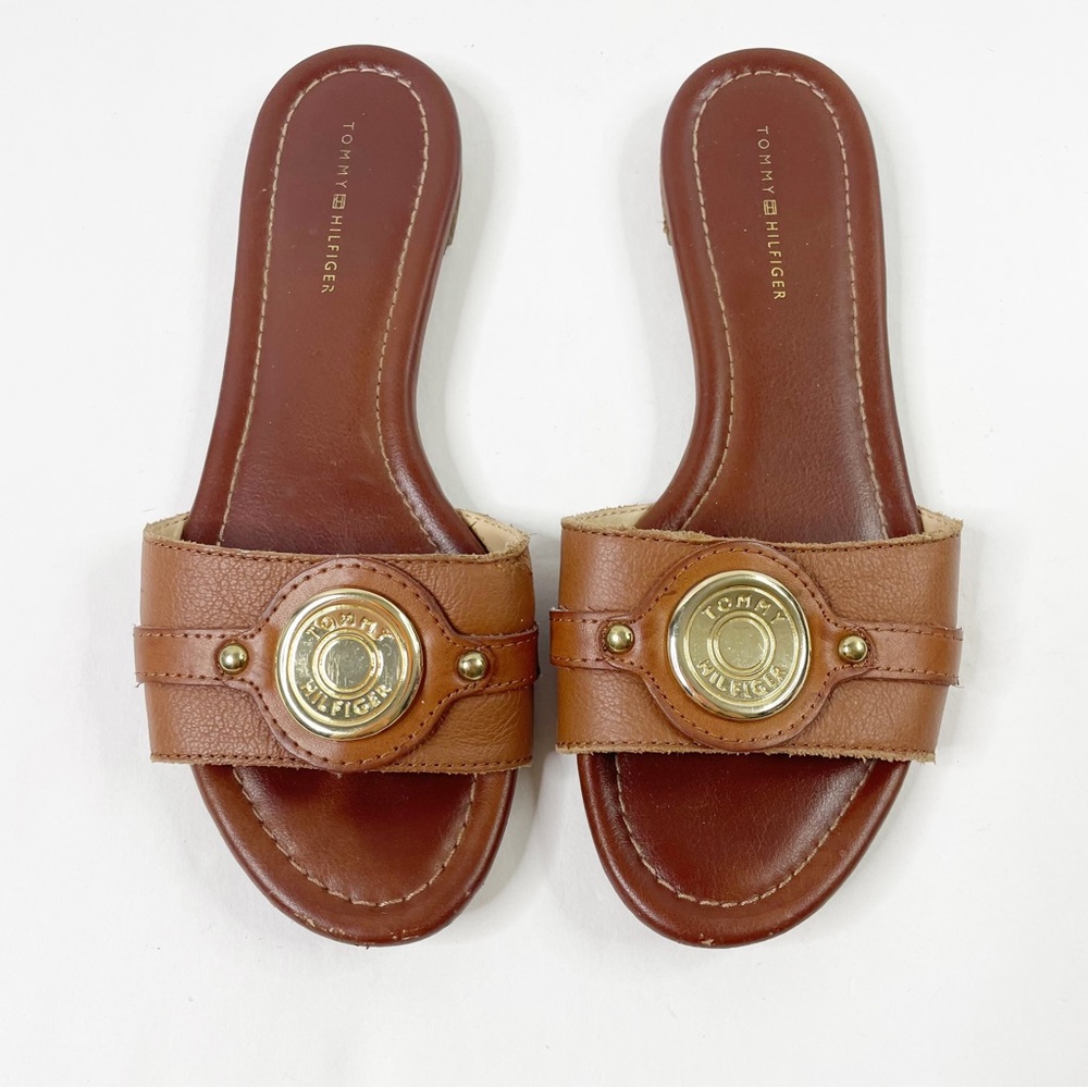 Tommy Hilfiger Medallion Slide Sandals
